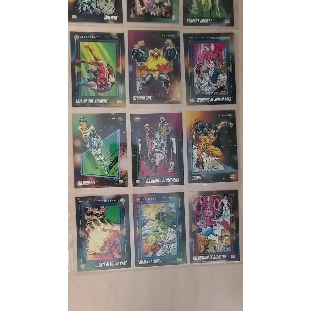 1992 Impel Marvel Universe Series 3 Lot Of 38 Cards